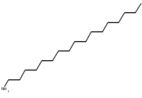 1-Aminoheptadecane structure, CAS 4200-95-7