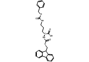Fmoc-Orn(Z)-OH structure, CAS 138775-07-2