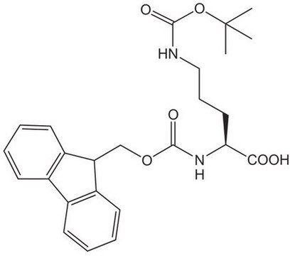 Fmoc-Orn(Boc)-OPFP structure, CAS 123180-69-8