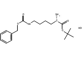 H-Lys(Z)-OtBu.HCl structure, CAS 5978-22-3