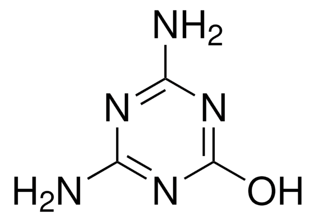 2,4-Diamino-6-hydroxy-1,3,5-triazine structure, CAS 645-92-1