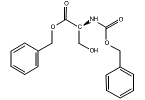 Z-Ser-Obzl structure, CAS 21209-51-8