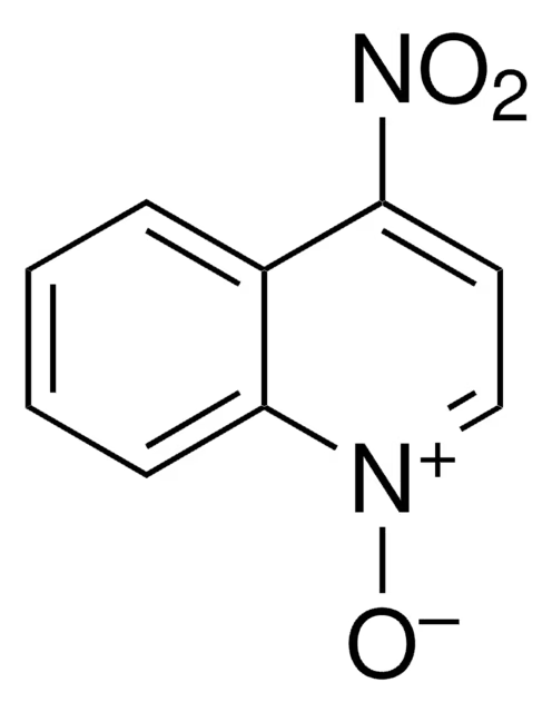 4-NitroquinolineN-oxide structure, CAS 56-57-5