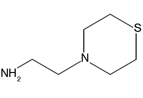 4-(2-Aminoethyl)thiomorpholine structure, CAS 53515-36-9