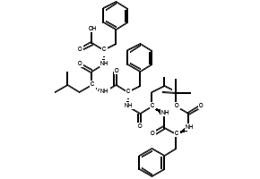 Boc-Phe-D-Leu-Phe-D-Leu-Phe-OH structure, CAS 66556-73-8