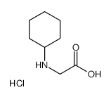 2-(Cyclohexylamino)aceticacidhydrochloride structure, CAS 56676-70-1
