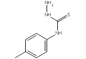4-(4-Methylphenyl)-3-thiosemicarbazide structure, CAS 13278-67-6
