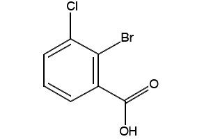 2-Bromo-3-chlorobenzoicacid structure, CAS 56961-26-3
