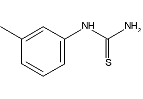1-(3-Methylphenyl)-2-thiourea structure, CAS 621-40-9