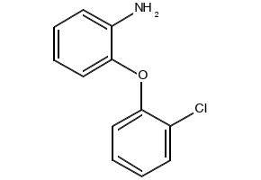 2-(2-Chlorophenoxy)aniline structure, CAS 56966-47-3