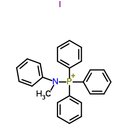 (N-Methyl-N-Phenylamino)triphenylphosphoniumIodide structure, CAS 34257-63-1