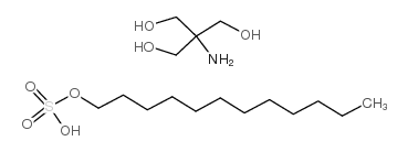 Laurylsulfatetrissalt structure, CAS 50996-85-5