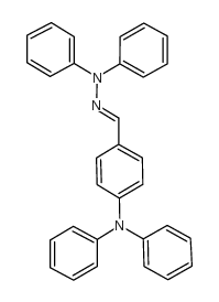 4-(Diphenylamino)benzaldehydediphenylhydrazone structure, CAS 82532-76-1
