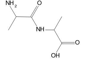 DL-Alanyl-DL-alanine structure, CAS 2867-20-1