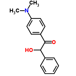 4-(Dimethylamino)benzoin structure, CAS 6317-85-7