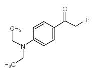 Alpha-Bromo-4-(diethylamino)acetophenone structure, CAS 207986-25-2