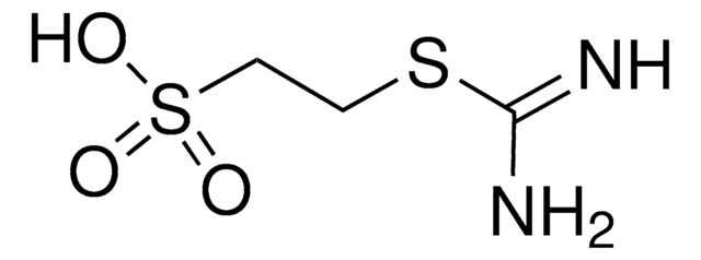 2-(Amidinothio)ethanesulfonicacid structure, CAS 25985-57-3