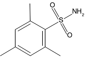 2,4,6-Trimethylbenzenesulfonamide structure, CAS 4543-58-2