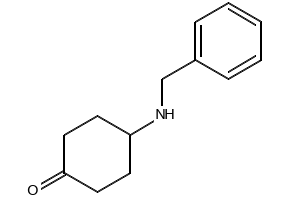 4-Benzylaminocyclohexanone structure, CAS 142009-99-2