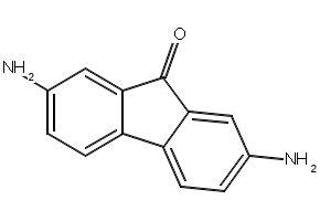2,7-Diamino-9-fluorenone structure, CAS 2915-84-6