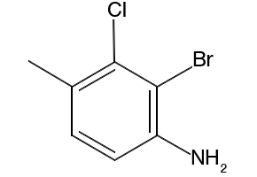 2-Bromo-4-methylbenzenamine structure, CAS 583-48-6