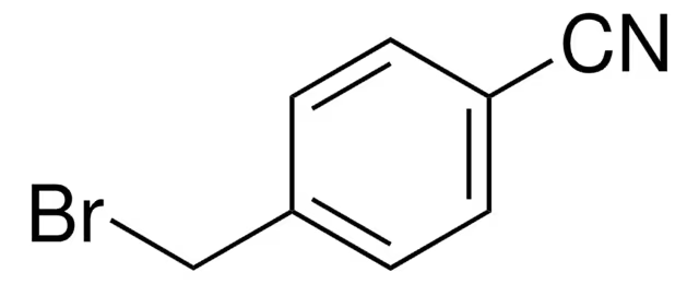 4-(Bromomethyl)benzonitrile structure, CAS 17201-43-4
