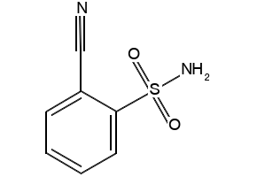 2-Cyanobenzenesulfonamide structure, CAS 73542-86-6