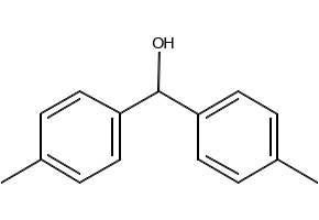 4,4'-Dimethylbenzhydrol structure, CAS 885-77-8