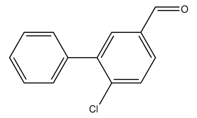 3'-Chlorobiphenyl-3-carbaldehyde structure, CAS 400745-60-0