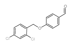 4-[(2,4-Dichlorobenzyl)xy]benzaldehyde structure, CAS 70627-17-7