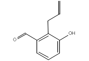 2-Allyl-3-hydroxybenzaldehyde structure, CAS 79950-42-8