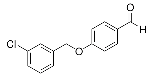 4-[(3-Chlorobenzyl)oxy]benzenecarbaldehyde structure, CAS 59067-43-5