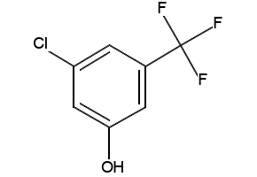 3-Chloro-5-hydroxybenzotrifluoride structure, CAS 570391-18-3