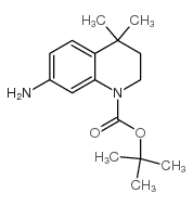 7-Amino-4,4-dimethyl-3,4-dihydro-2H-quinoline-1-carboxylicacidtert-butylester structure, CAS 873056-12-3