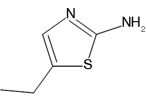 5-Ethylthiazol-2-amine structure, CAS 39136-60-2