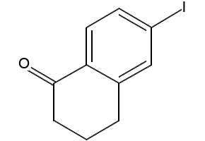 6-Iodo-1-tetralone structure, CAS 340825-13-0