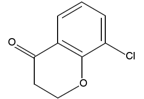 8-Chloro-4-chromanone structure, CAS 49701-11-3