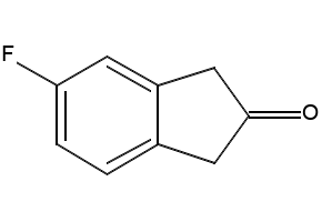 5-Fluoro-2-indanone structure, CAS 57584-69-7