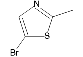 5-Bromo-2-methylthiazole structure, CAS 57268-16-3