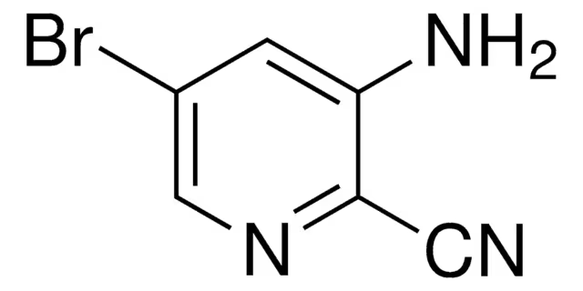 3-Amino-5-bromopicolinonitrile structure, CAS 573675-27-1