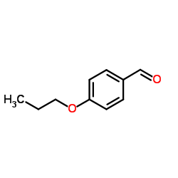 4-N-Propoxybenzaldehyde structure, CAS 5736-85-6