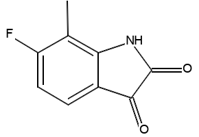 6-Fluoro-7-methylIsatin structure, CAS 57817-03-5