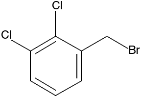 2,3-Dichlorobenzylbromide structure, CAS 57915-78-3