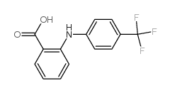 N-(4-trifluoroMethylphenyl)anthranilicacid structure, CAS 57975-93-6