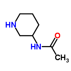 3-Acetamidopiperidine structure, CAS 5810-55-9