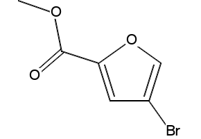 Methyl4-bromofuran-2-carboxylate structure, CAS 58235-80-6