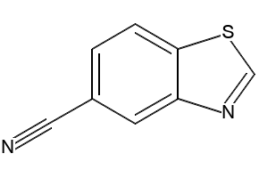 5-Benzothiazolecarbonitrile structure, CAS 58249-57-3