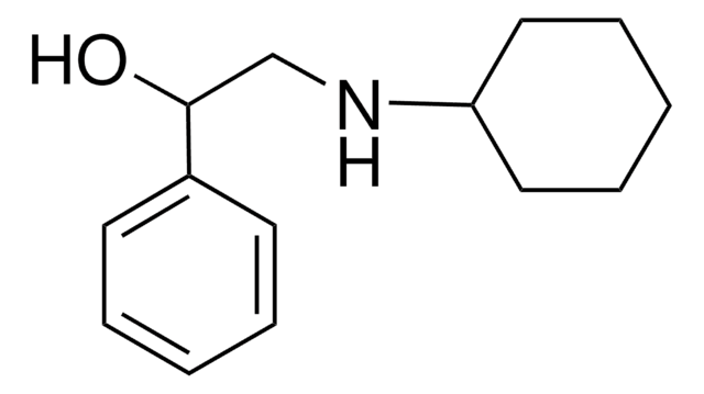 2-Cyclohexylamino-1-phenylethanol structure, CAS 6589-48-6