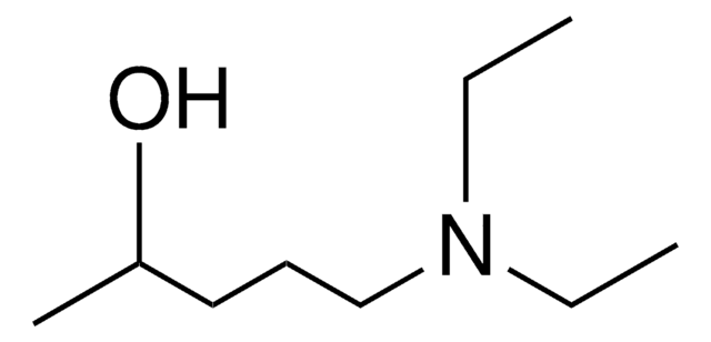 5-Diethylamino-2-pentanol structure, CAS 5412-69-1