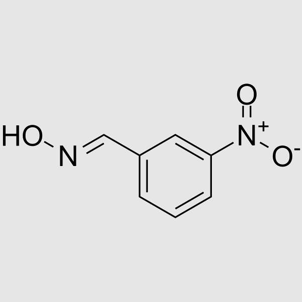 3-Nitrobenzaldoxime structure, CAS 3431-62-7